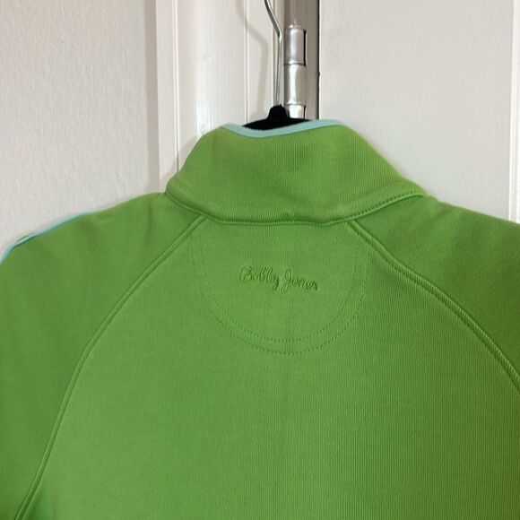 Bobby Jones Green Half-Zip Pullover - Picture 3 of 5